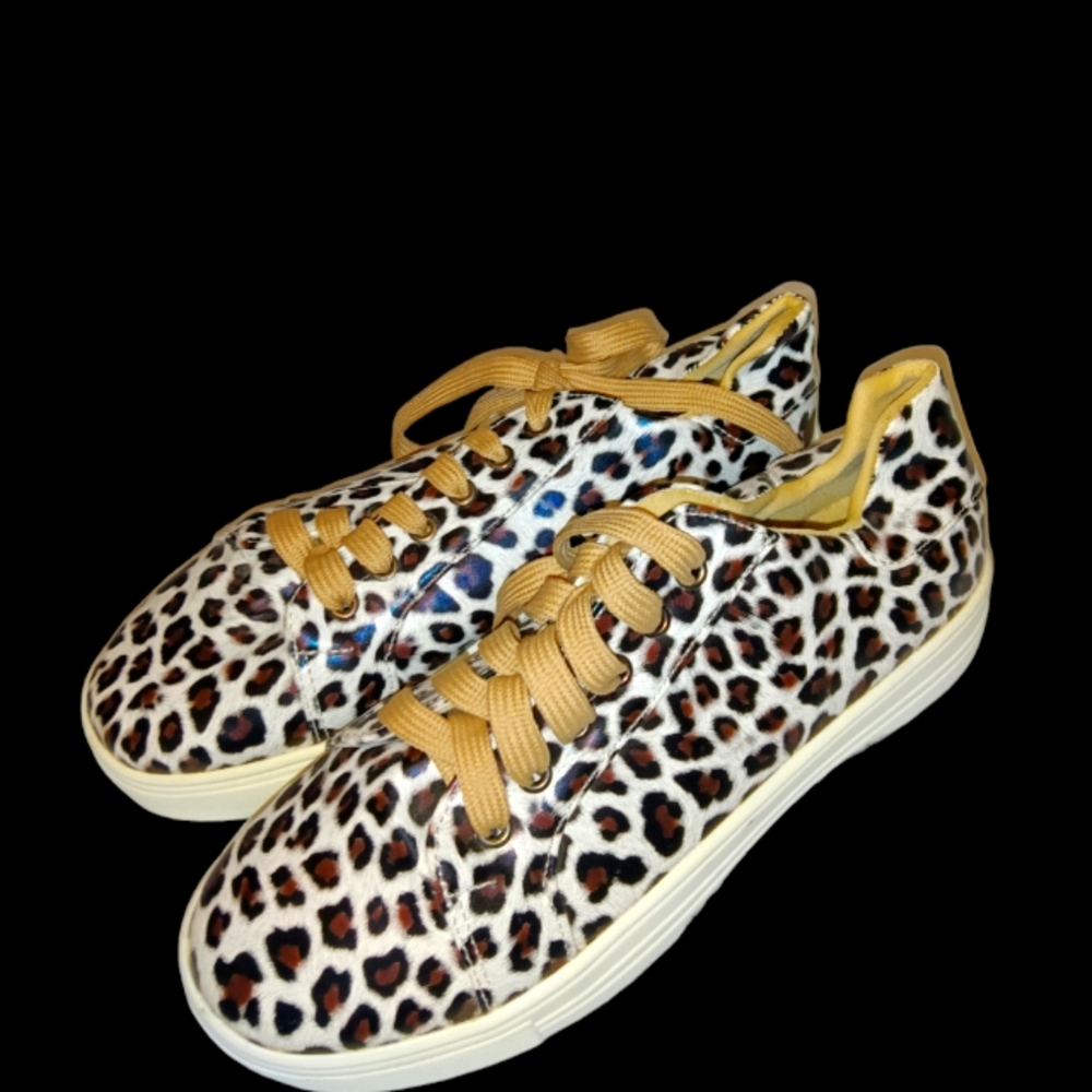 Leopard print Difumos sneakers